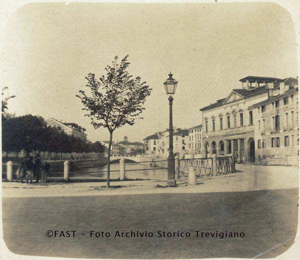 Treviso, la Riviera da Piazza Garibaldi
